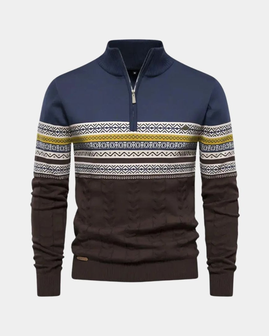 Anton™ | Zip Polo - ALVYNA