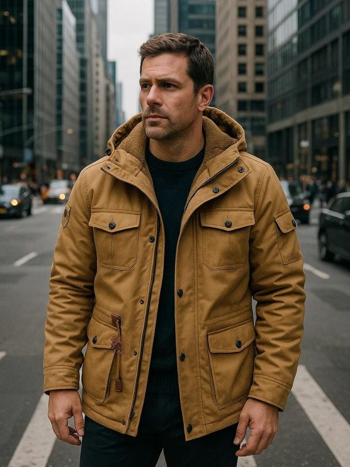 Adrian™ | Fleece Bomberjakke - ALVYNA