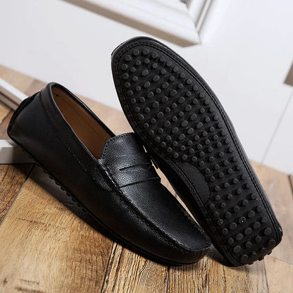 Afslappede Læder Sommer Loafers