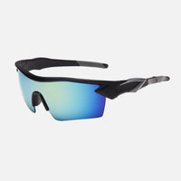 Blå linser / Sort ramme