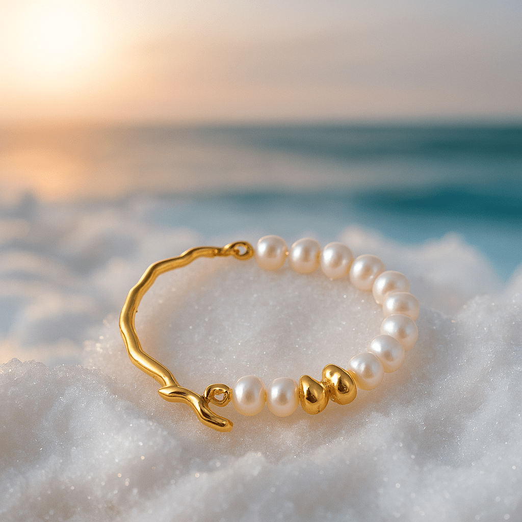 Albertha | Elegant guldarmbånd