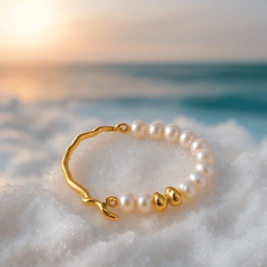 Albertha | Elegant guldarmbånd