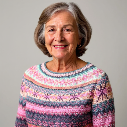 Amy | Vintage Islandstrikpullover