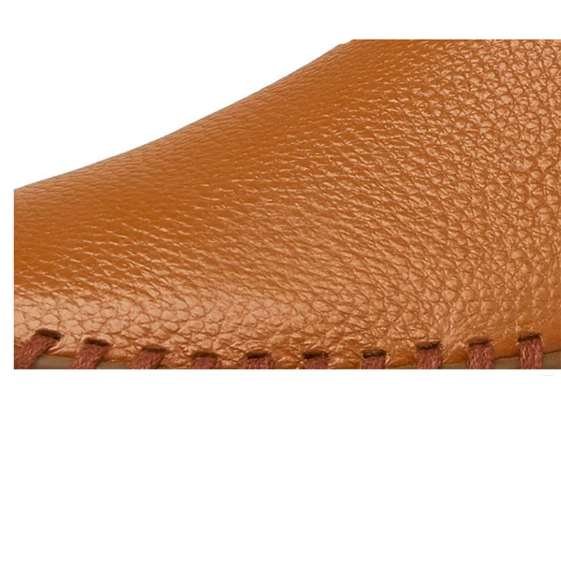 Åndbare Læder Loafers