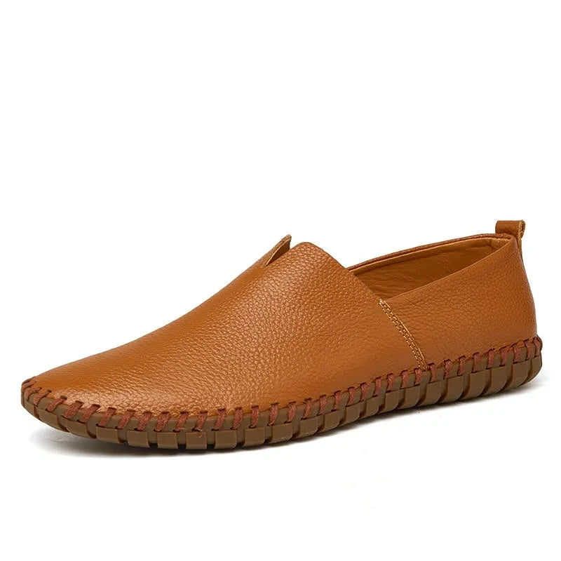 Åndbare Læder Loafers