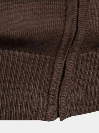 Anders™ | Strikcardigan med Lynlås - ALVYNA