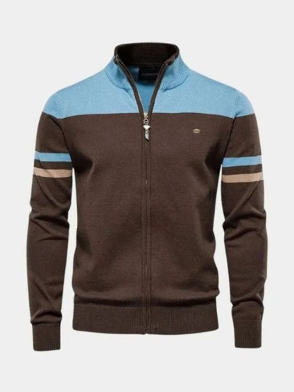 Anders™ | Strikcardigan med Lynlås - ALVYNA