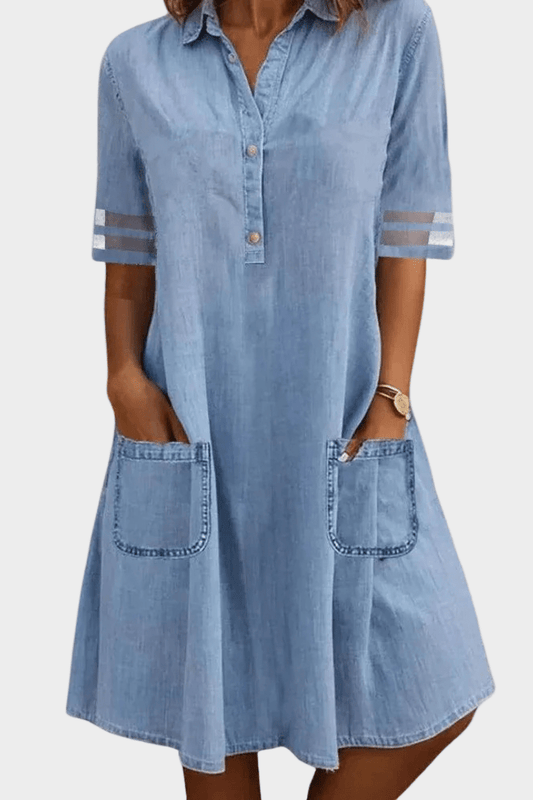 Anette | Denim Kjole