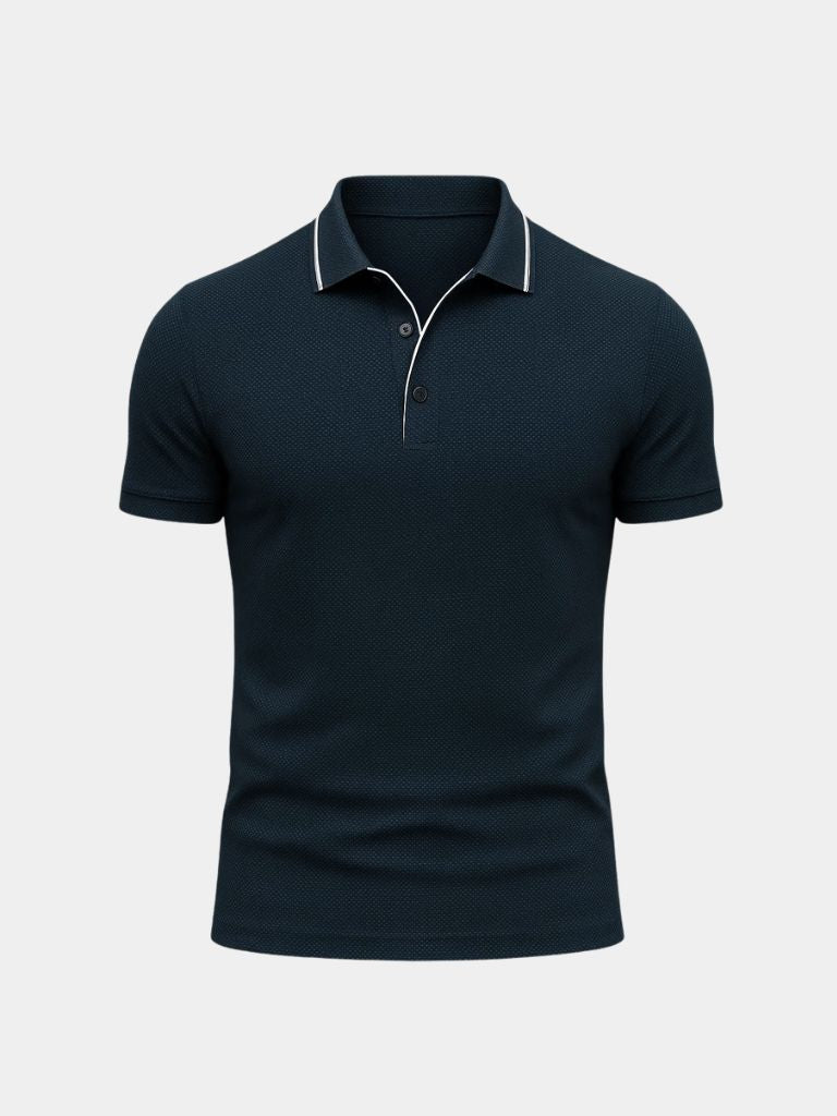 Anton™ | Bleu Volt Polo - ALVYNA