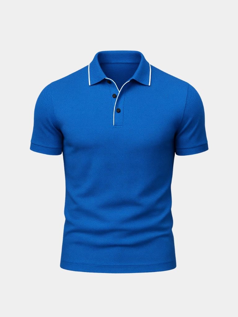 Anton™ | Bleu Volt Polo - ALVYNA