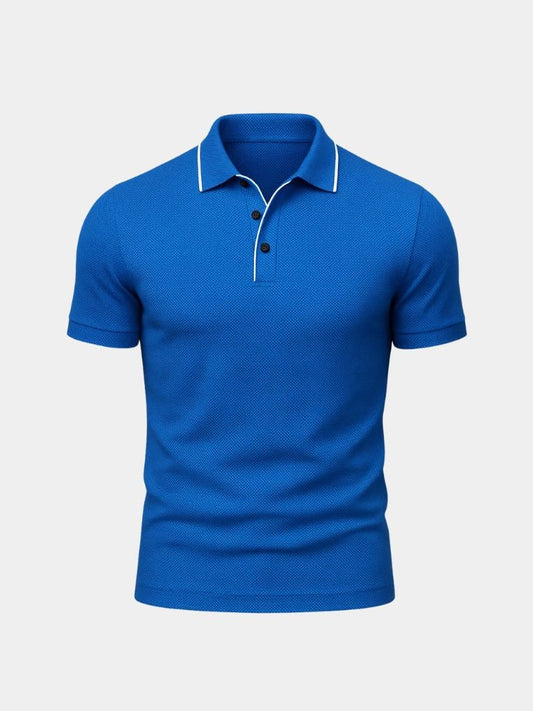 Anton™ | Bleu Volt Polo - ALVYNA