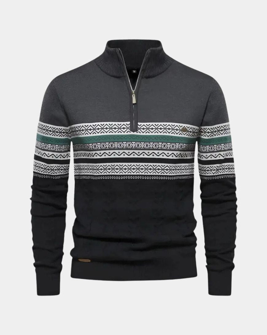 Anton™ | Zip Polo - ALVYNA