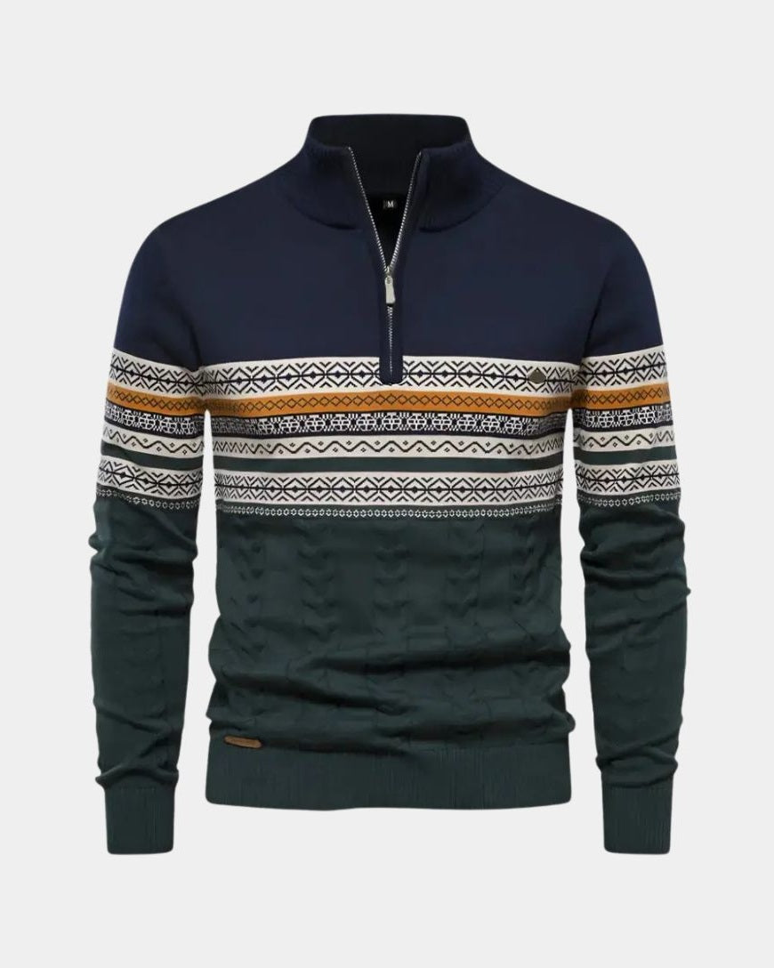 Anton™ | Zip Polo - ALVYNA