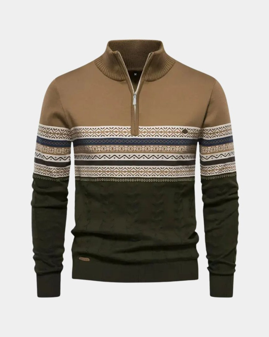 Anton™ | Zip Polo - ALVYNA