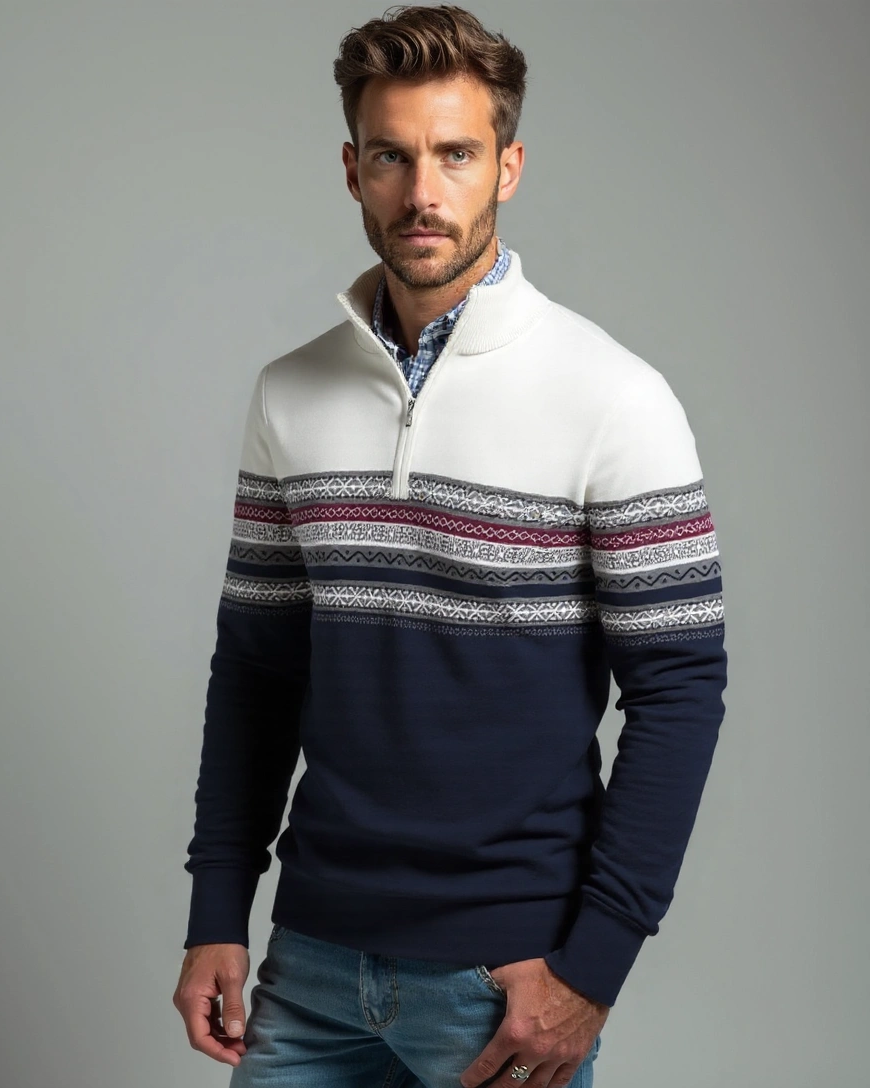 Anton™ | Zip Polo - ALVYNA