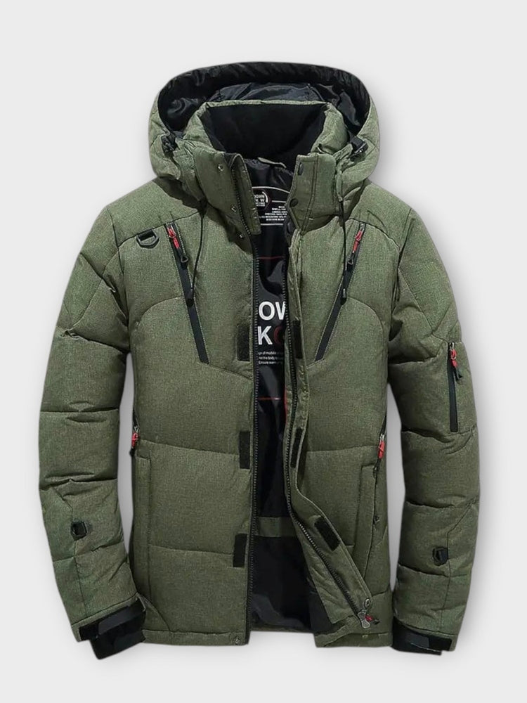 Arktis Pro™ | Solid herre-vinterparka - ALVYNA