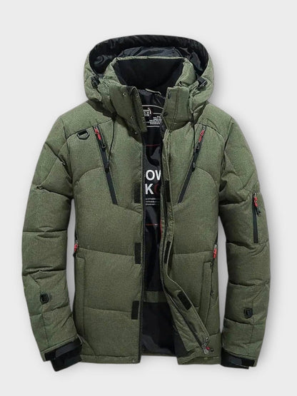 Arktis Pro™ | Solid herre-vinterparka - ALVYNA