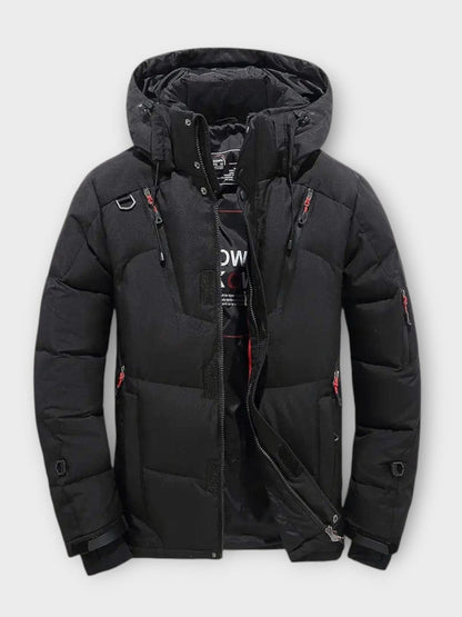 Arktis Pro™ | Solid herre-vinterparka - ALVYNA