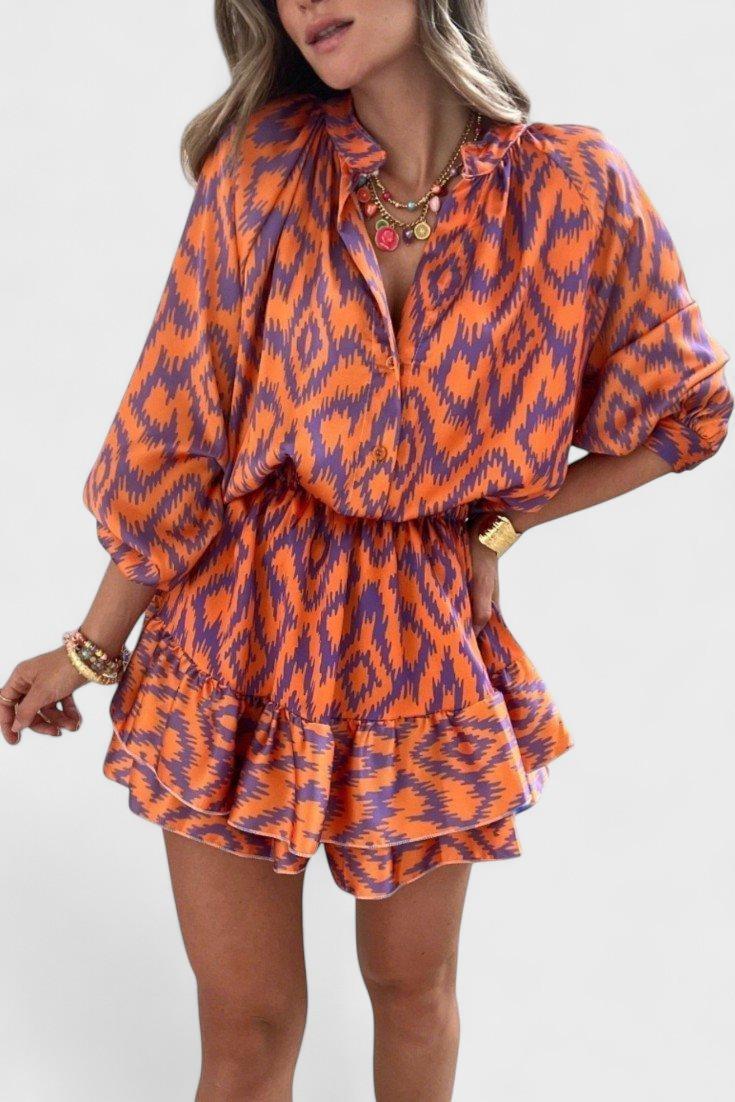 Asta | Farverig heldragt