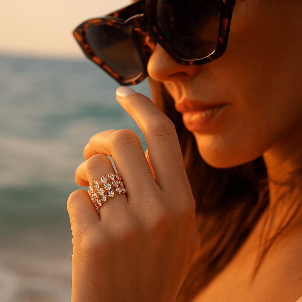 Asta | Guldbelagt armbånd