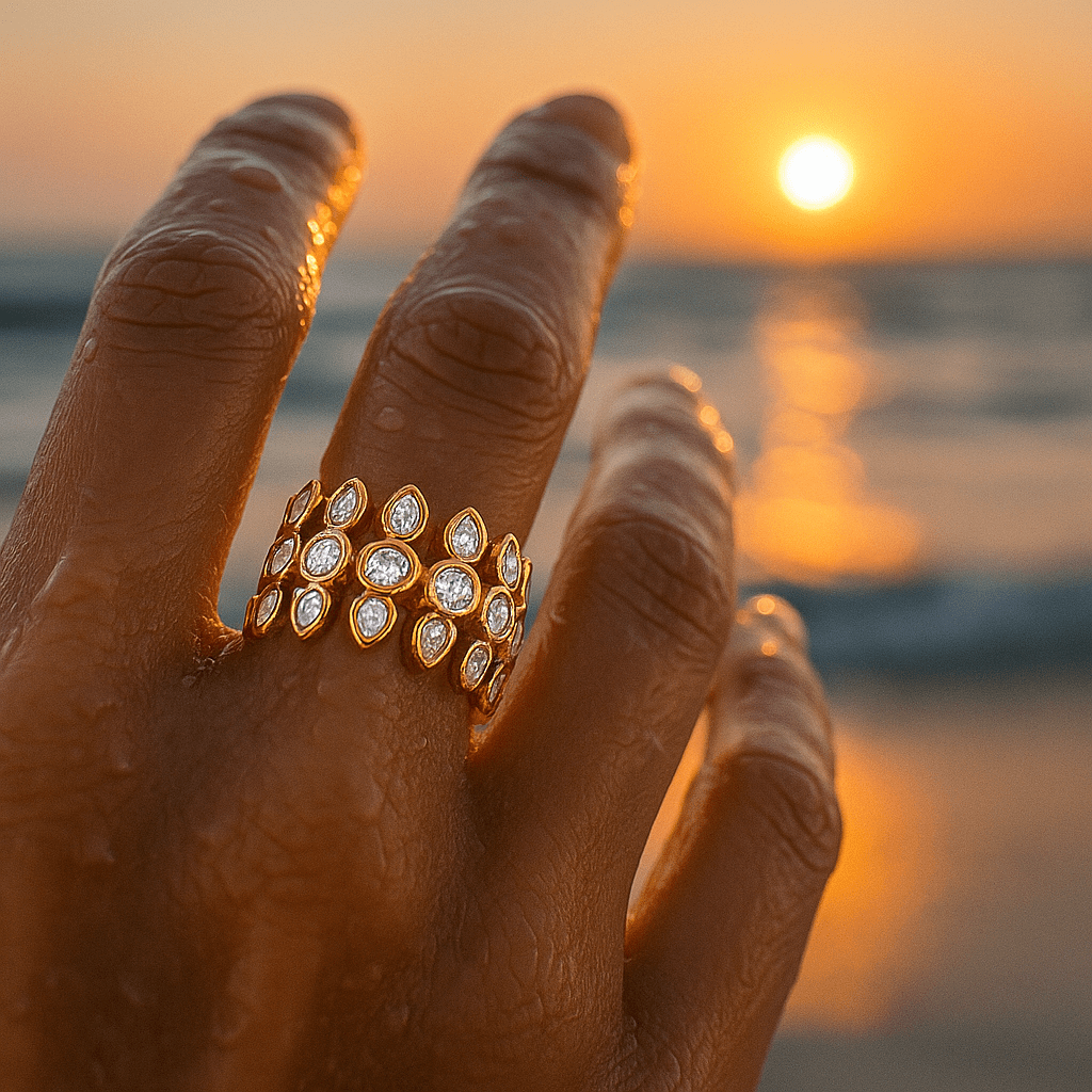 Asta | Guldbelagt armbånd