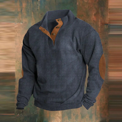 Aubin™ | Stilfuld ribstrikket sweatshirt - ALVYNA