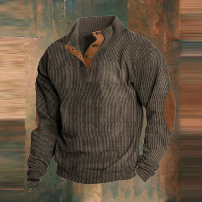 Aubin™ | Stilfuld ribstrikket sweatshirt - ALVYNA