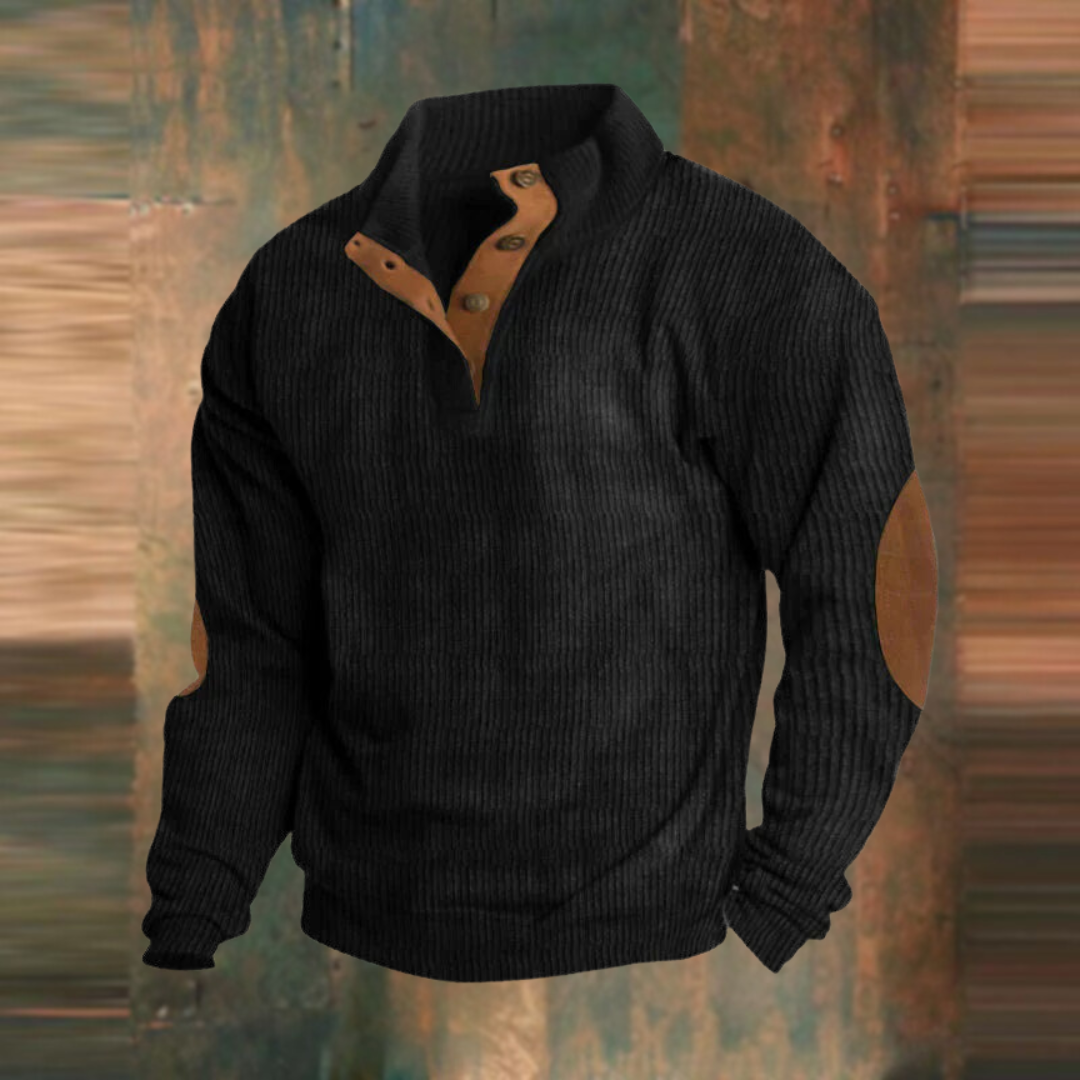 Aubin™ | Stilfuld ribstrikket sweatshirt - ALVYNA