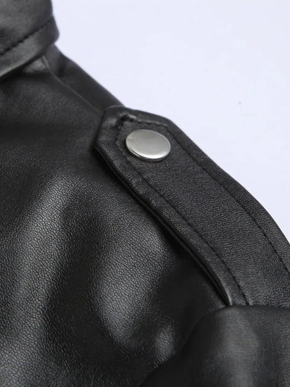 Austin™ | Klassisk Biker Læderjakke - ALVYNA
