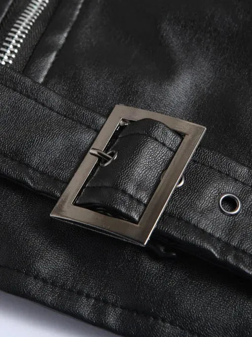 Austin™ | Klassisk Biker Læderjakke - ALVYNA