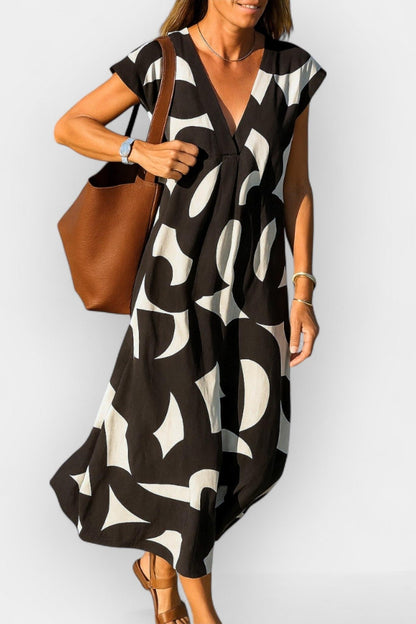 Camilla | V-hals kjole