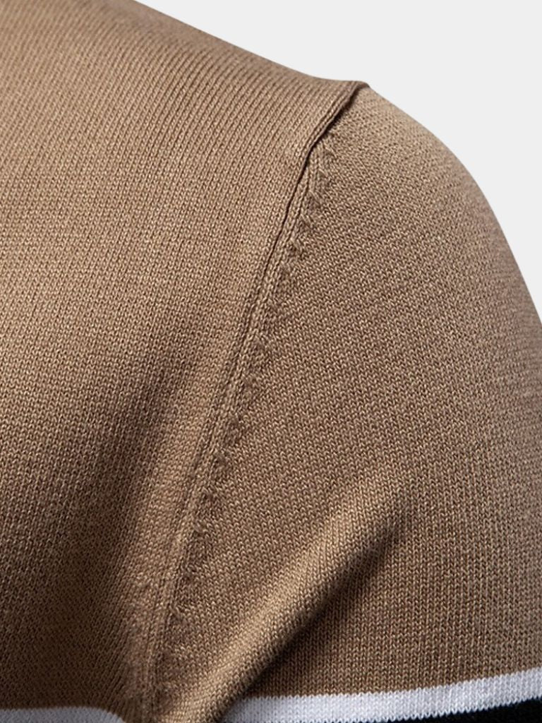 Casper™ | Velour Tanné Polo - ALVYNA