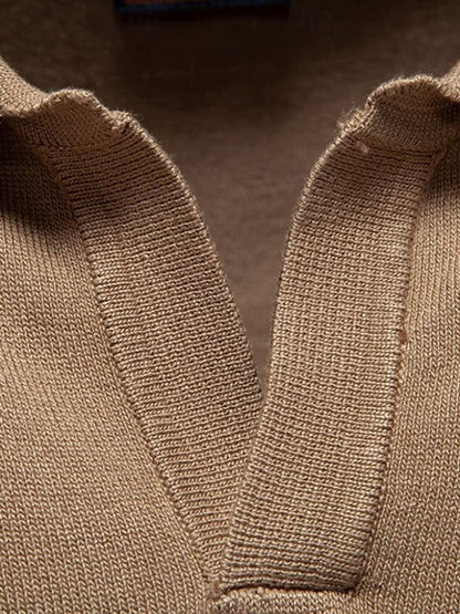 Casper™ | Velour Tanné Polo - ALVYNA