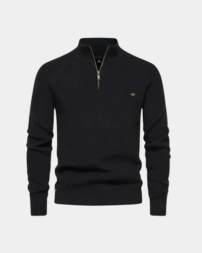 Christian™ | Sweater med Lynlås - ALVYNA
