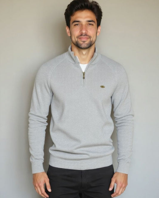 Christian™ | Sweater med Lynlås - ALVYNA