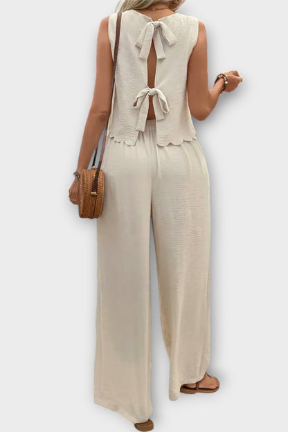 Clara | Ærmeløst sæt