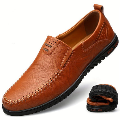 Elegant Læder Loafers
