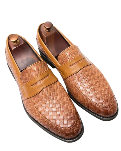 Elegant Vævede Loafers