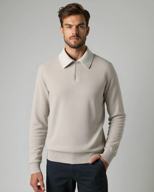 Elias™ | Rullekrave Pullover - ALVYNA