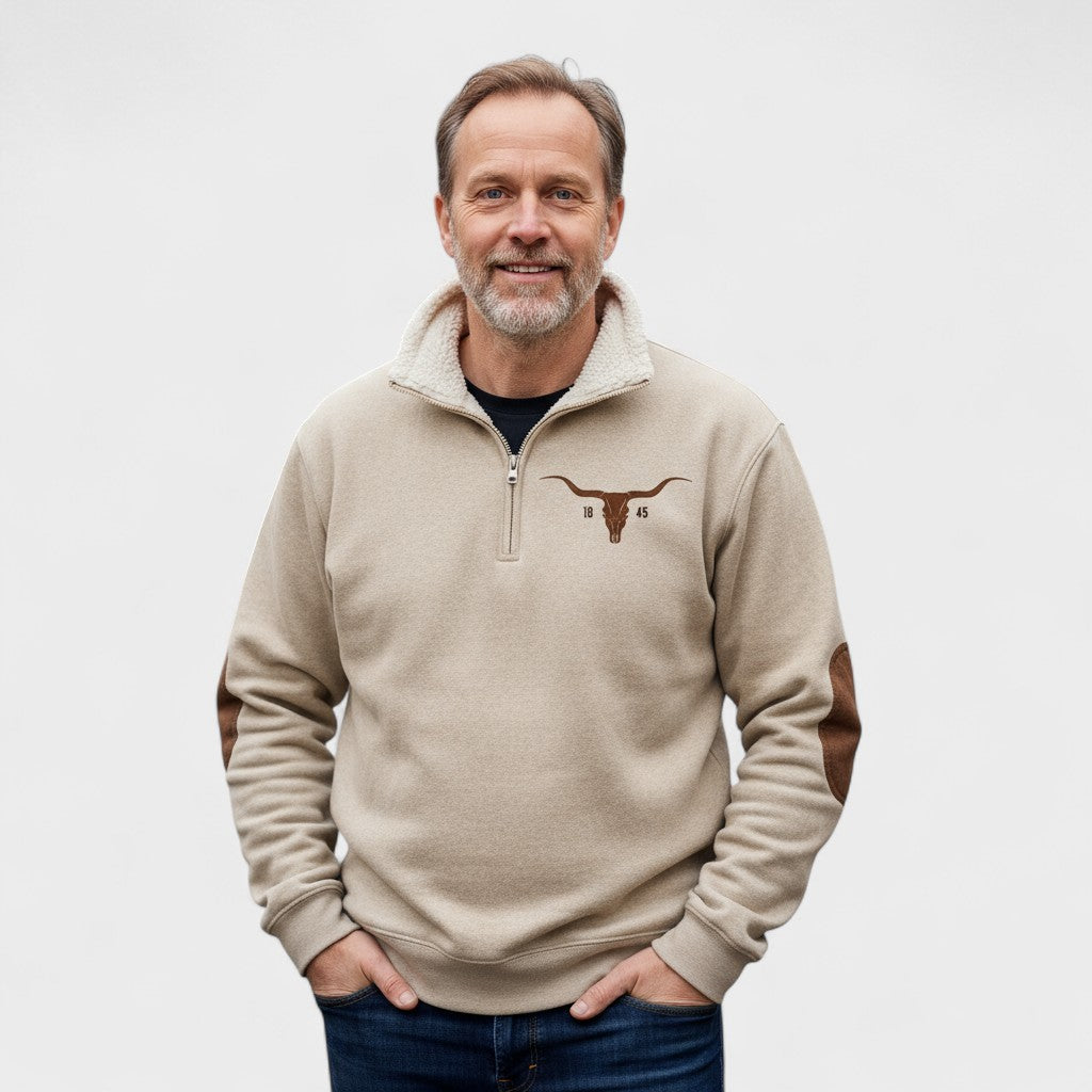 Émeric™ | Stilfuld half-zip trøje - ALVYNA