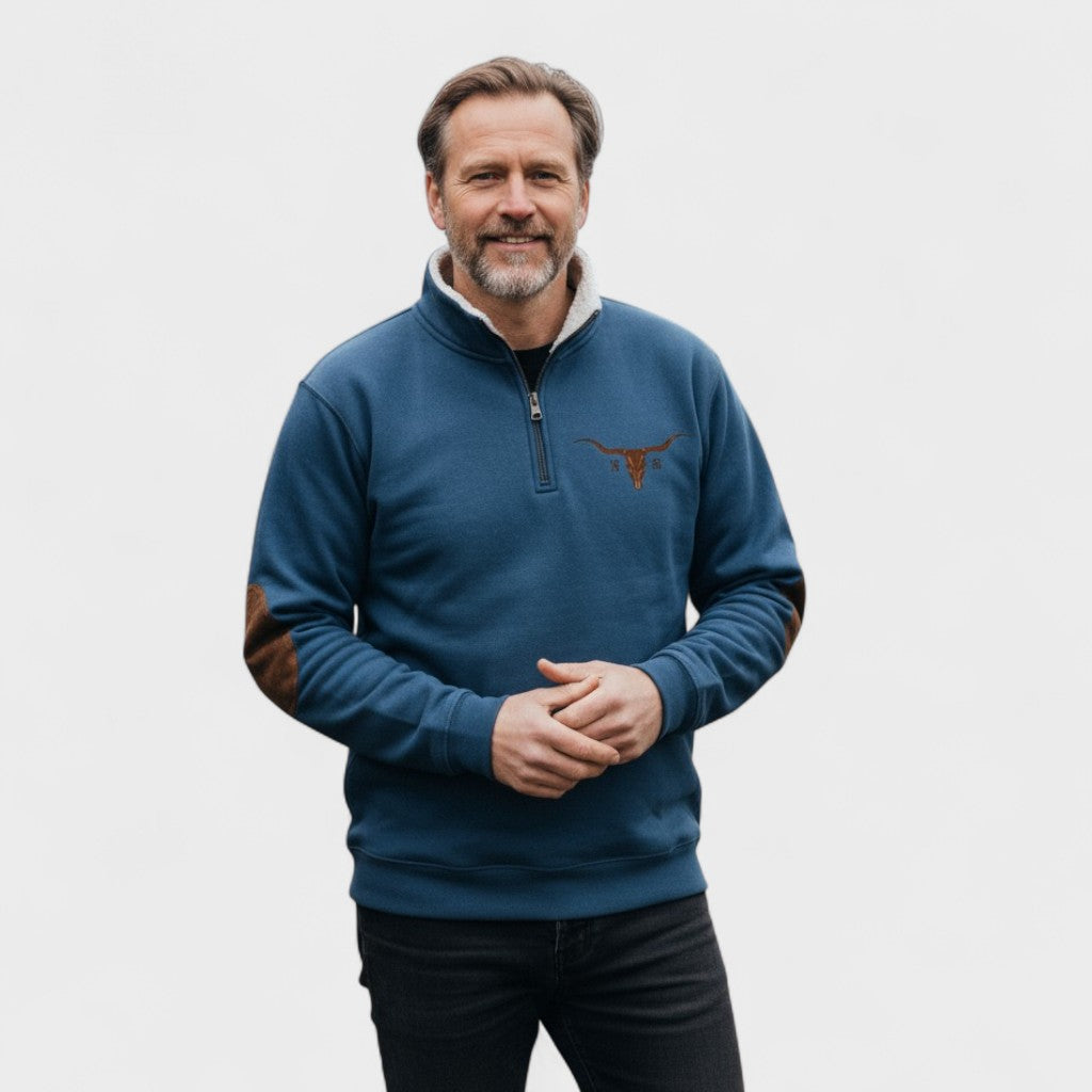 Émeric™ | Stilfuld half-zip trøje - ALVYNA