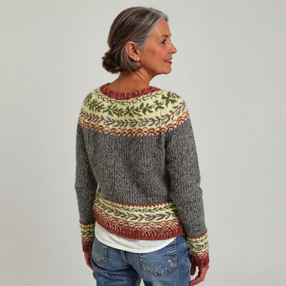 Frances | Vintage Islandstrikpullover