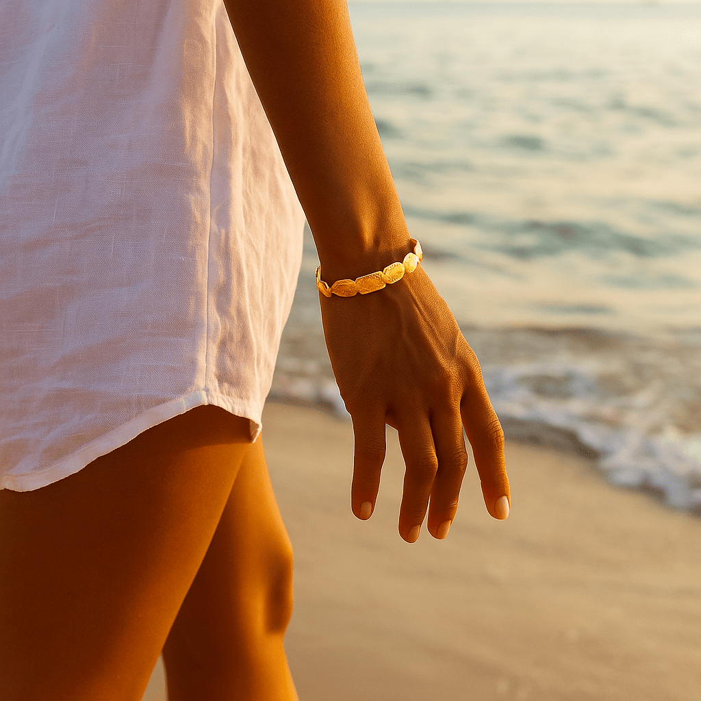 Frida | Guld Armbånd