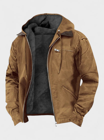 Gaspard™ | Stilfuld Hættetrøje med Lynlås - ALVYNA