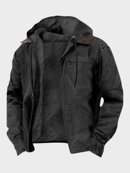 Gaspard™ | Stilfuld Hættetrøje med Lynlås - ALVYNA