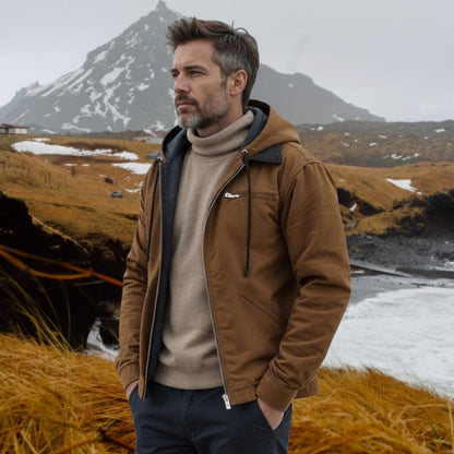 Gaspard™ | Stilfuld hættetrøje med lynlås - ALVYNA