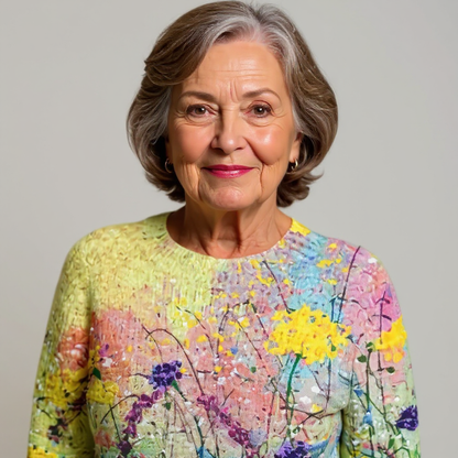 Grace | Vintage Islandstrikpullover