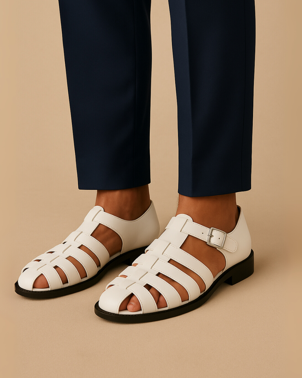 Grazio™ | Lukket Sandal med Rem