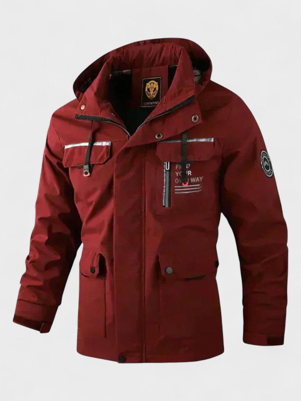 Harden™ | Herre-vinterjakke med hætte - ALVYNA