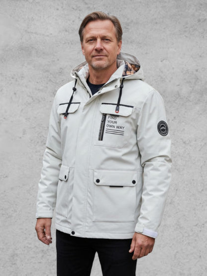 Harden™ | Herre-vinterjakke med hætte - ALVYNA